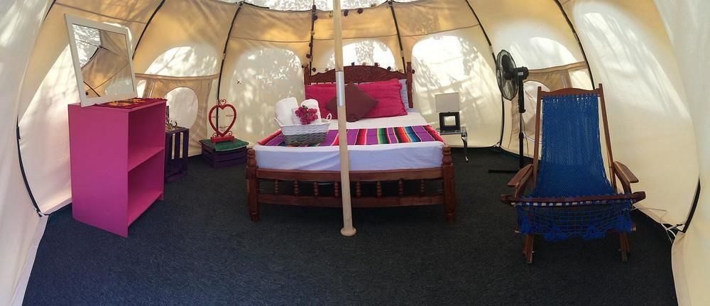 Harmony Glamping Boutique Hotel And Yoga تولوم المظهر الخارجي الصورة